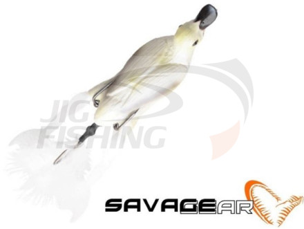 Воблер (утка) Savage Gear 3D Hollow Duckling 100mm 40gr #04 White