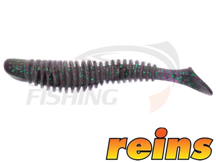 Мягкие приманки Reins Bubbring Shad 3&quot; #012 Junebug