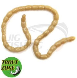 Мягкие приманки Trout Zone Blood Worms (70шт) косичка 10*7 Pellets