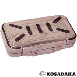 Коробка рыболовная Kosadaka TB-S01-GRY 16х9х4.5cm