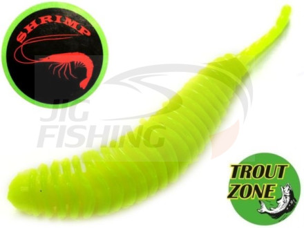 Мягкие приманки Trout Zone Plamp 1.6&quot; Chartreuse Shrimp