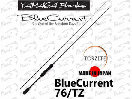 Спиннинг Yamaga Blanks Blue Current   76/TZ 2.28m 0.3-7gr