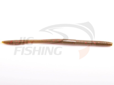 Мягкие приманки Fish Arrow Fall Shaker 5&#039;&#039; #318 Green Pumpkin Red