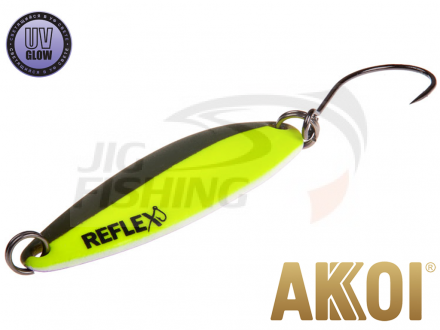Блесна колеблющаяся Akkoi Reflex Legend 35mm 3.1gr #R10