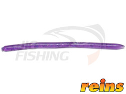 Мягкие приманки Reins Swamp Worm Micro 2.8&quot; #430 Motor Oil Gold FLK