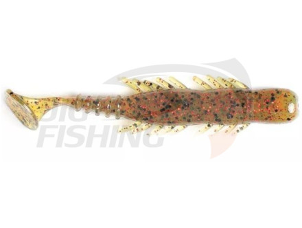 Мягкие приманки Lucky John Pro Series Bugsy Shad 2.8&quot; #PA03 Green Pumpkin