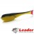 Поролоновые рыбки Leader 95mm #07 Yellow Black