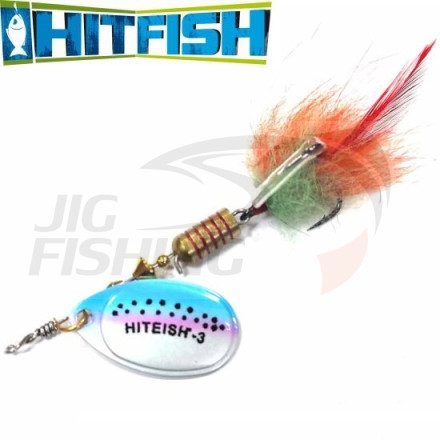 Вращающаяся блесна HitFish Palia #1 4gr 45mm 66