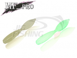 Мягкие приманки MF Pro Spade Tail 1.5&quot; #12 Phosphorus