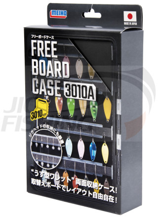 Коробка рыболовная Meiho Free Board Case 3010A Black 205х145х24mm