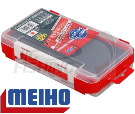 Коробка рыболовная Meiho/Versus Rungun Case 1010W-1 175х105х38mm