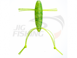 Мягкие приманки Fish Arrow AirBag Frog 2&quot; #05 Lime Chart
