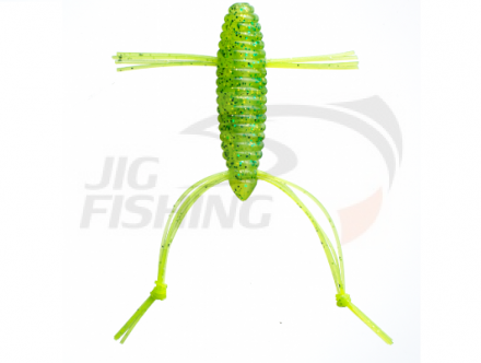Мягкие приманки Fish Arrow AirBag Frog 2&quot; #05 Lime Chart