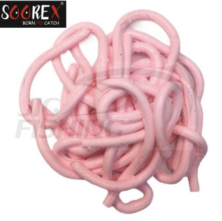 Мягкие приманки Soorex Bait Pasta 100mm #105 Light Pink