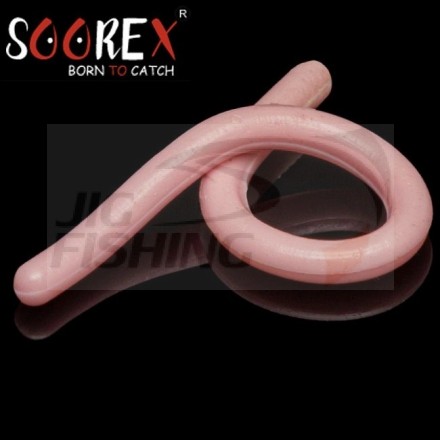 Мягкие приманки Soorex Bait Pasta 100mm #105 Light Pink