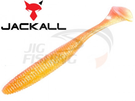 Мягкие приманки Jackall Rhythm Wave 4.8&quot; Orange Clear Gold