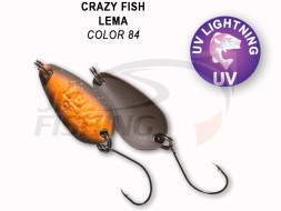 Колеблющиеся блесна Crazy Fish Lema 1.6gr #84