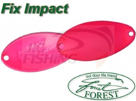Колеблющаяся блесна Forest Fix Impact 2.5gr #10