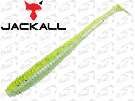 Мягкие приманки Jackall i-Shad Tail 2.8&quot; Glow Chartreuse Shad
