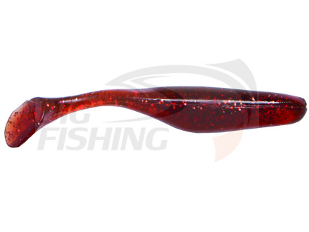 Мягкие приманки Bass Assassin Sea Shad 4&quot; #401 Root Beer Red Glitter