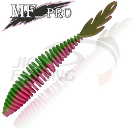 Мягкие приманки MF Pro Ribs Swim 3.15&quot; #Green/Pink