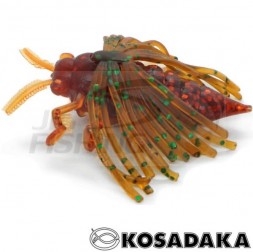 Мягкие приманки Kosadaka May Bug 40mm #SMO (3шт/уп)
