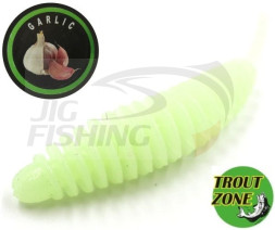 Мягкие приманки Trout Zone Plamp 1.6&quot; Glow Garlik