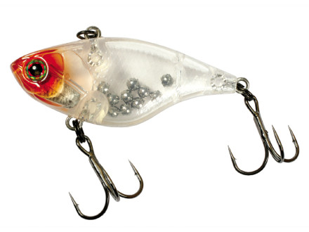 Воблер Jackall Chubby Vibration 40 Clear Salmon Roe Head