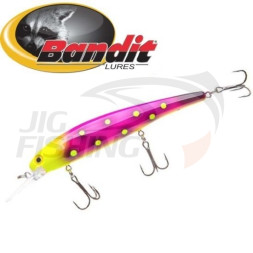 Воблер Bandit Walleye Shallow 120F WBS1OL108 Pink Yellow Dots