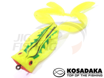 Лягушка с офсетником Kosadaka Target Frog 74mm 8.3gr #LY