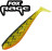 Мягкие приманки Fox Rage Zander Pro Shad Bulk 5.5&quot;/120mm Natural Perch (5шт/уп)