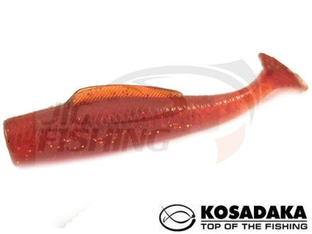 Мягкие приманки Kosadaka Weedless Minnow 88mm #MOS