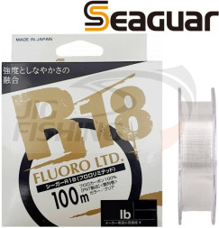Флюорокарбон Kureha Seaguar R18 Fluoro LTD 100m #0.4 0.104mm 0.7kg