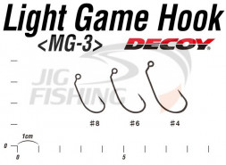 Крючки Decoy Light Game Hook MG-3 #4
