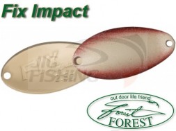 Колеблющаяся блесна Forest Fix Impact 2.5gr #12