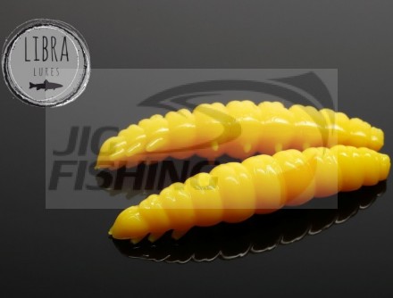 Мягкие приманки Libra Lures Larva 30mm #007 Yellow
