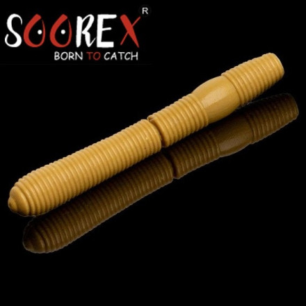 Мягкие приманки Soorex Tumbler 63mm #128 Mustard