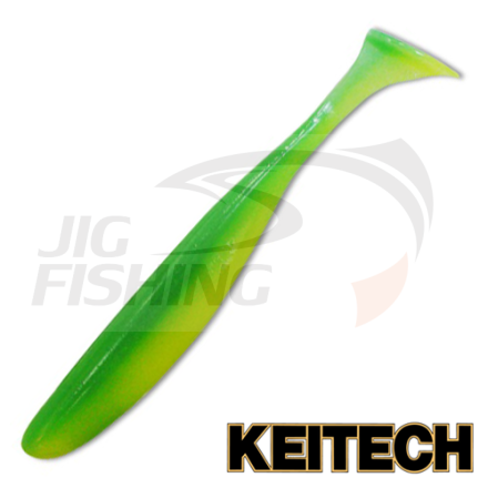 Мягкие приманки Keitech Easy Shiner 3.5&quot; #EA11 Lime Chartreuse Glow