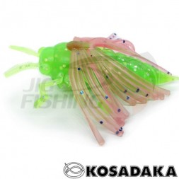Мягкие приманки Kosadaka May Bug 40mm #PG (3шт/уп)