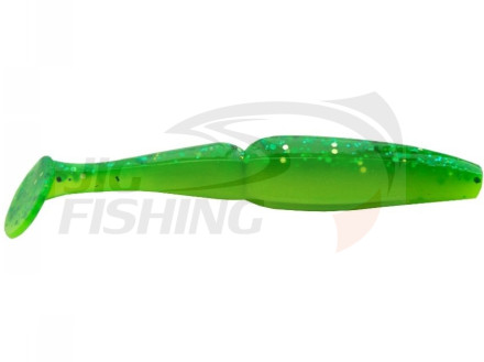 Мягкие приманки Mottomo Zander 3.5&#039;&#039; #Dark Green Yellow