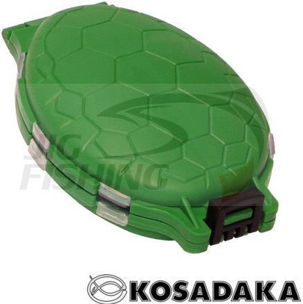 Коробка рыболовная Kosadaka TB-S15-GRN 10х6.5х2cm