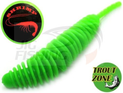 Мягкие приманки Trout Zone Plamp 1.6&quot; Green Shrimp