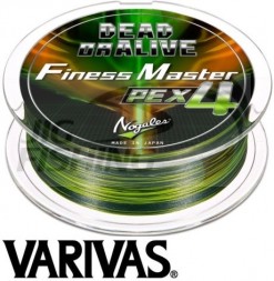 Шнур Varivas Dead Or Alive Finess Master PE X4 150m Green #0.3 0.09mm 3.1kg