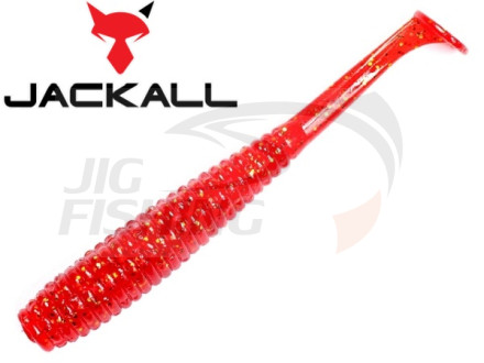 Мягкие приманки Jackall i-Shad Tail 2.8&quot; Red Gold Flake