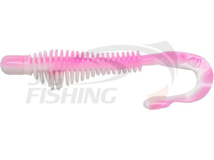 Мягкие приманки B Fish &amp; Tackle Moxi Ringie 4&quot; #144  Pink/White