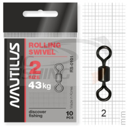 Вертлюг Nautilus Rolling Swivel RS-0101 #2 43kg