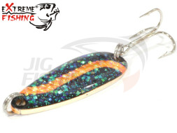 Блесна колебалка Extreme Fishing Hypnotiser 41mm 9gr #GreenOrange