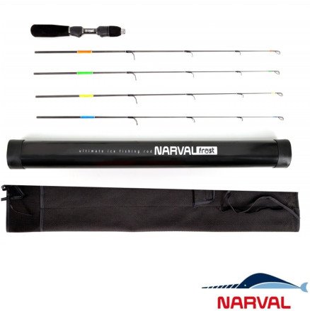 Зимнее удилище с 4-мя хлыстами Narval Frost Ice Rod Long Handle Gen.2 Set 76cm