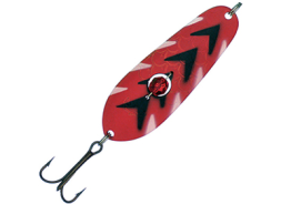 Колеблющаяся блесна Kuusamo Rasanen 70/20 #R/W-B