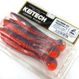 Мягкие приманки Keitech Easy Shiner 4.5&quot; #LT36 Hot Orange